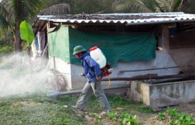 Trang phục và thiết bị phun của đơn vị khác